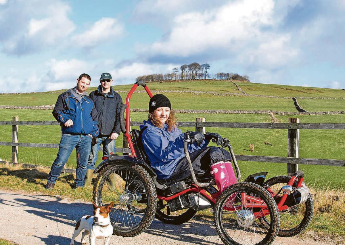 Bid launched to raise funds to fix electric off-road wheelchair
