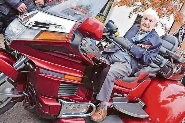 Biker convoy will escort the coffin of D-Day hero as he makes final journey
