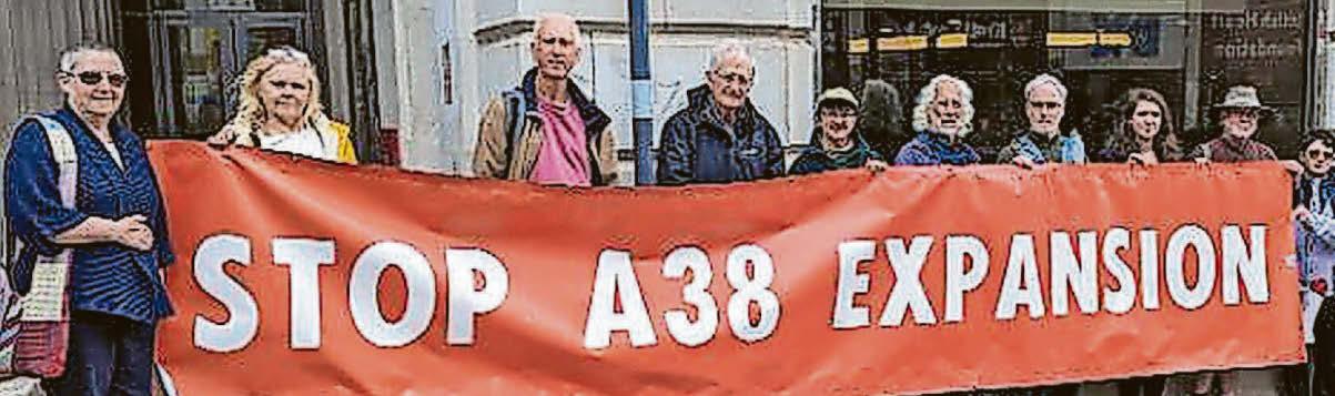 Upgrade to A38 will cost £400m more than planned, say campaigners