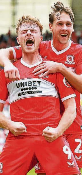 Perfect start continues as Boro go top