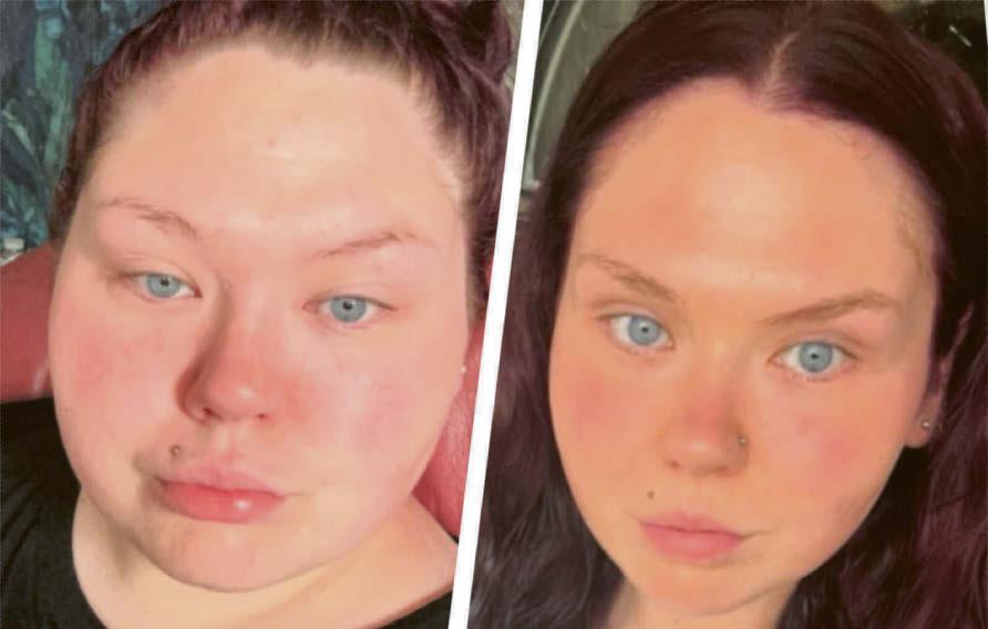 Georgia lost half her bodyweight in a year and found new confidence