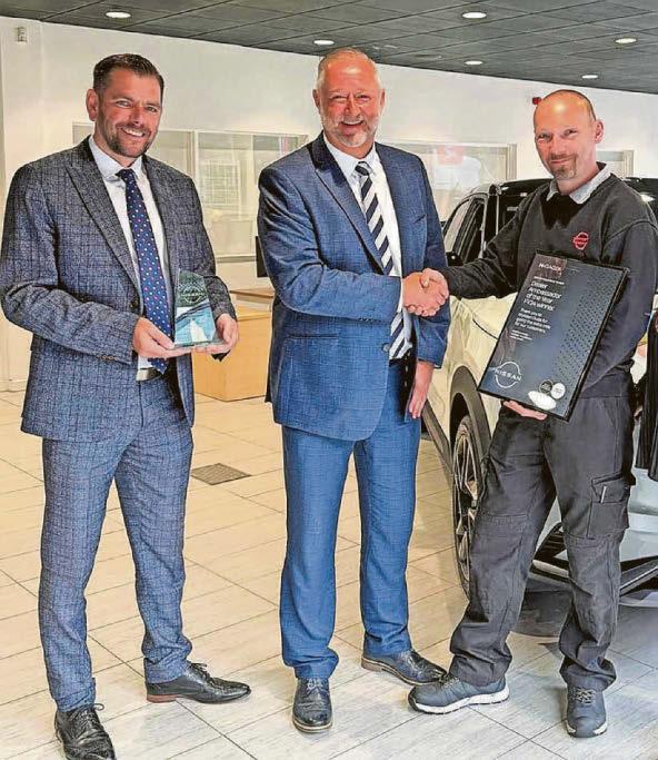 A technician with drive who goes the extra mile to please customers