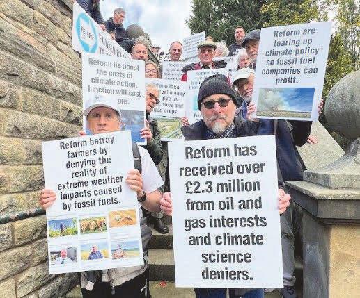 'Reform's cancelling of climate change policies is putting lives at risk'