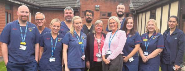Mental health team celebrates a hat-trick of accreditations