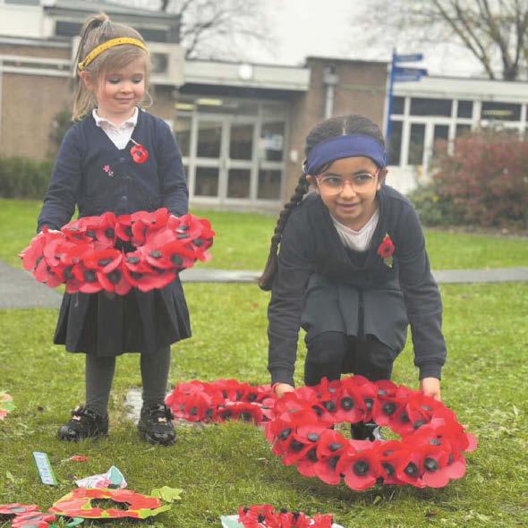 Duke of Devonshire joins school for ‘meaningful' remembrance ceremony