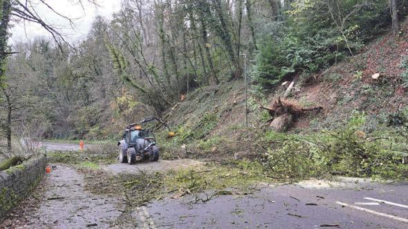 Shop owner Ian left facing 18-mile detour and unable to work due to road closure