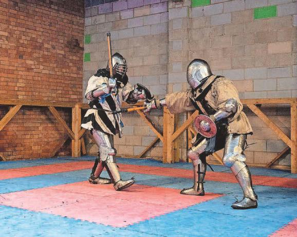 A hard day's knight, but I love medieval fighting