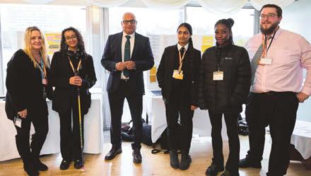 Students showed off their skills at Parliament function