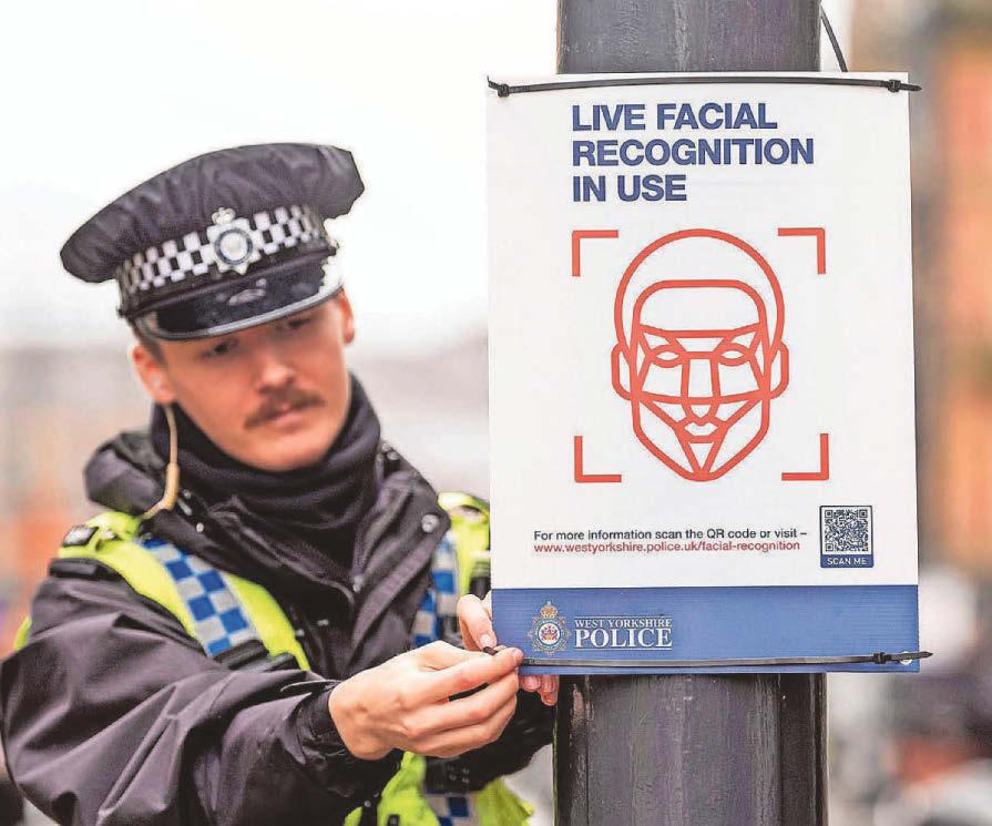 How should expansion of facial recognition be used to fight crime, ask police?