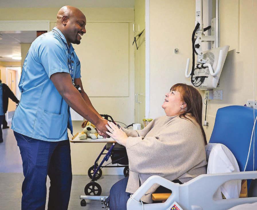 Home for Christmas as crash survivor leaves hospital - 19 operations later