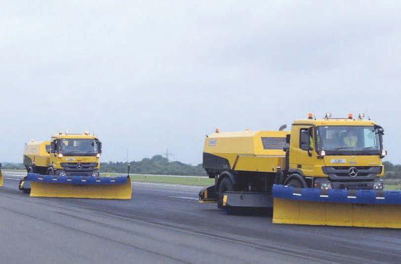Airport's new gritter fleet is ready for the worst winter weather