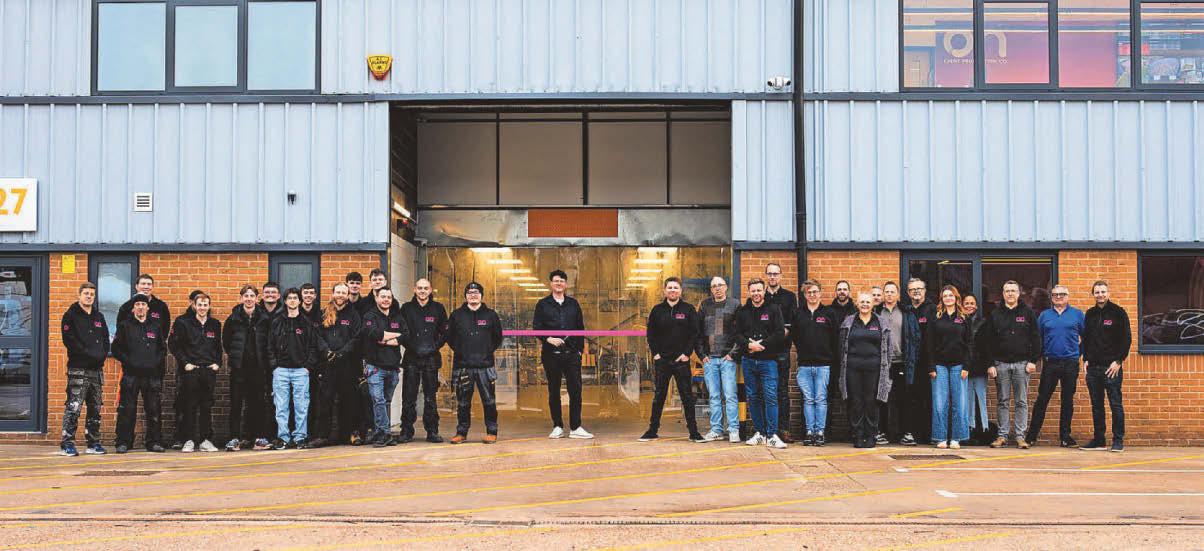 Expansion of specialist scenic fabrication facility to cope with demand