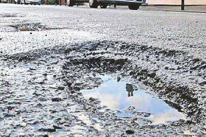 90% rise in claims for pothole compensation