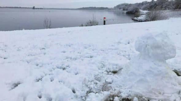 White stuff on way to parts of county as temperatures plummet
