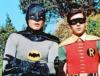 BAM! SPLATT! TO THE BATMOBILE!