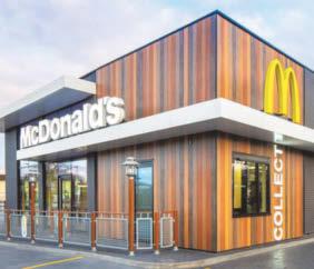 McDonald's plans spring opening as latest restaurant nears completion