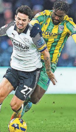 Rams can't hold on as Baggies saved by late show