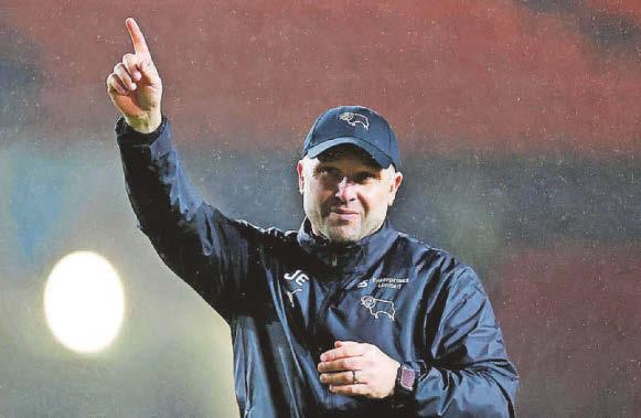 Strachan praises ex-player Eustace for making Rams 'a right good team'