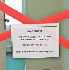 'Significant risks' still remain with concrete-built schools