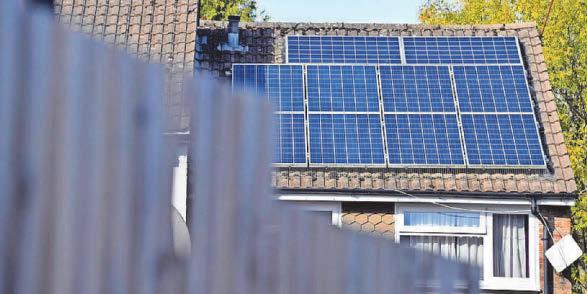 Solar panels installed on UK roofs every two minutes last year - data