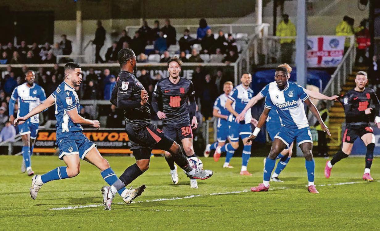 Stansfield's spot on to keep Blues in top gear