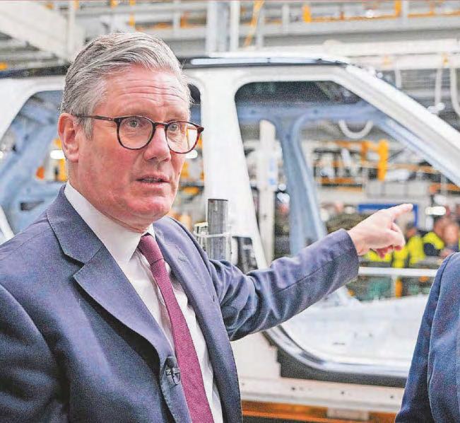 PM's 'statement of intent' at JLR