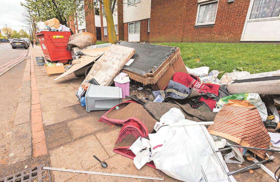 Fly-tippers and rats taking advantage of situation