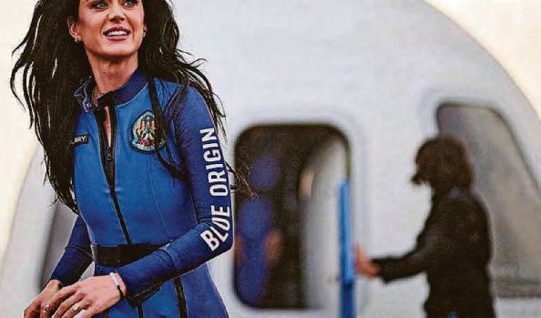 Katy's space joyride has zero gravity