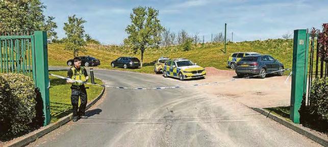 Arrests over fatal golf course crash