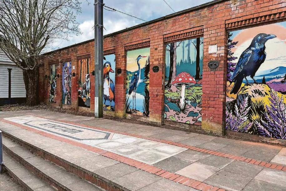 Station project gives local people a platform to show artistry