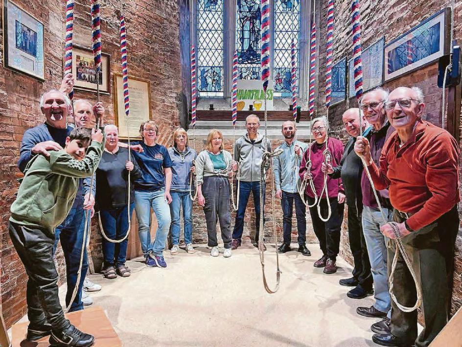 BELLS RING OUT FOR TALENTED GEORGE!