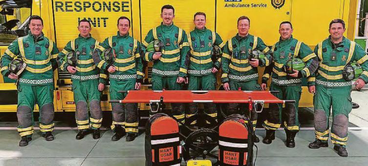 Paramedics stretch to the limit for good cause
