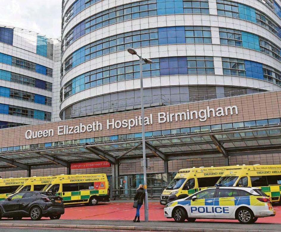 A&E under pressure at busiest time of year