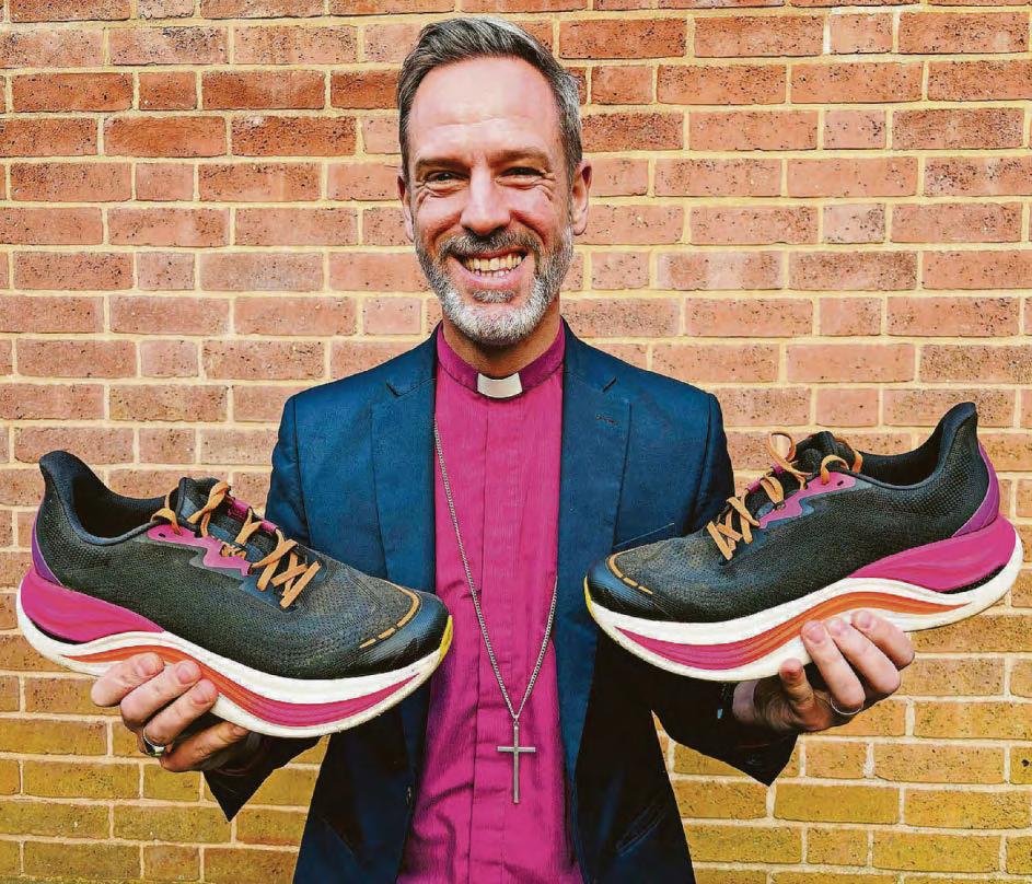 Running Bishop takes to the city's streets