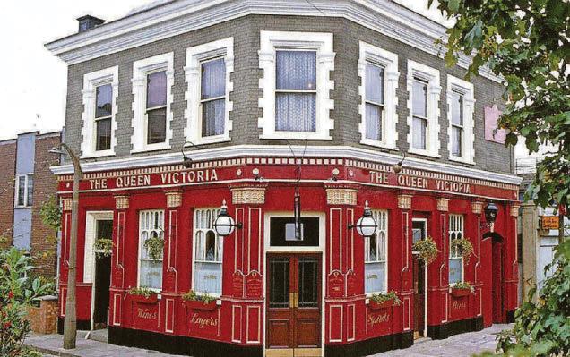 Cheers to Queen Vic's reopening