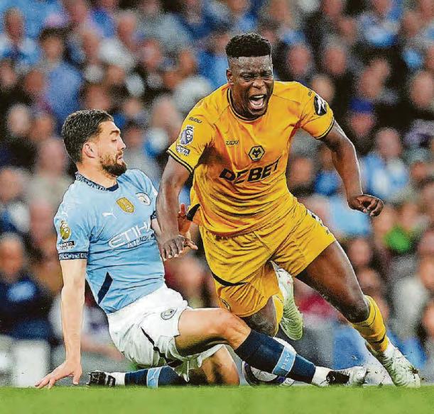 No seventh heaven as City hold off Wolves