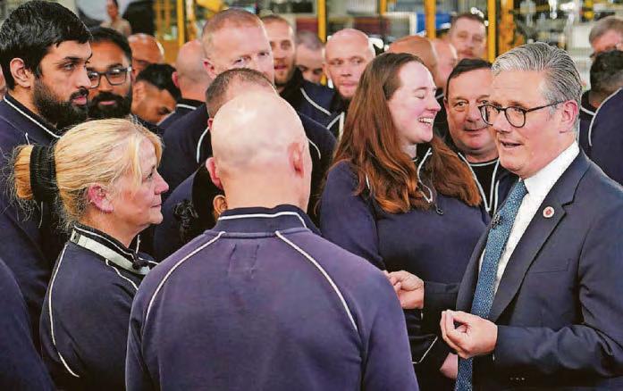 PM was 'thinking of JLR workers' as he did tariffs deal with Trump