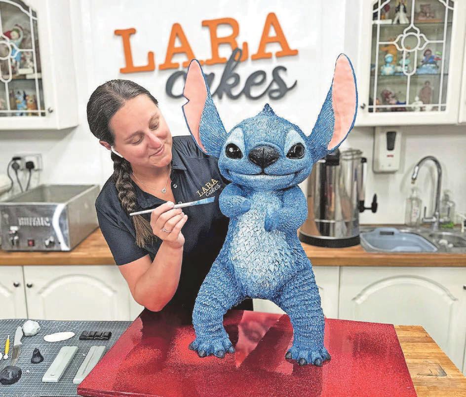 Crumbs! Baker stitches up a real movie sweetie