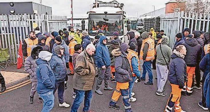 Council granted court order to 'stop bin lorry blocking'