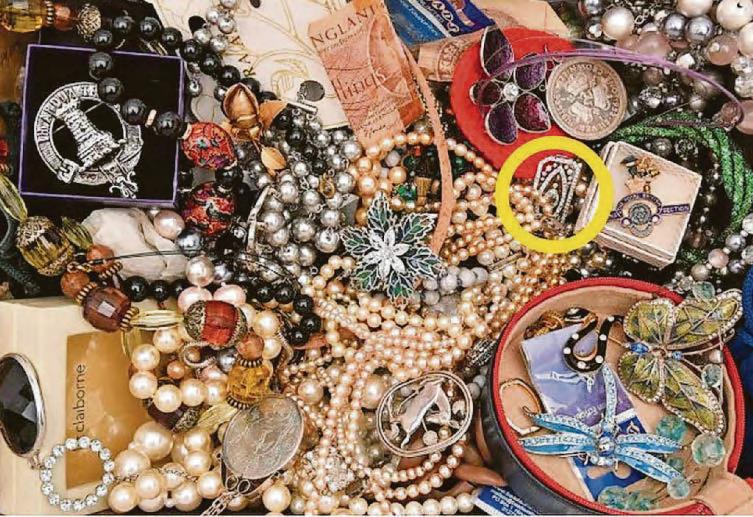 Treasure found in trinkets