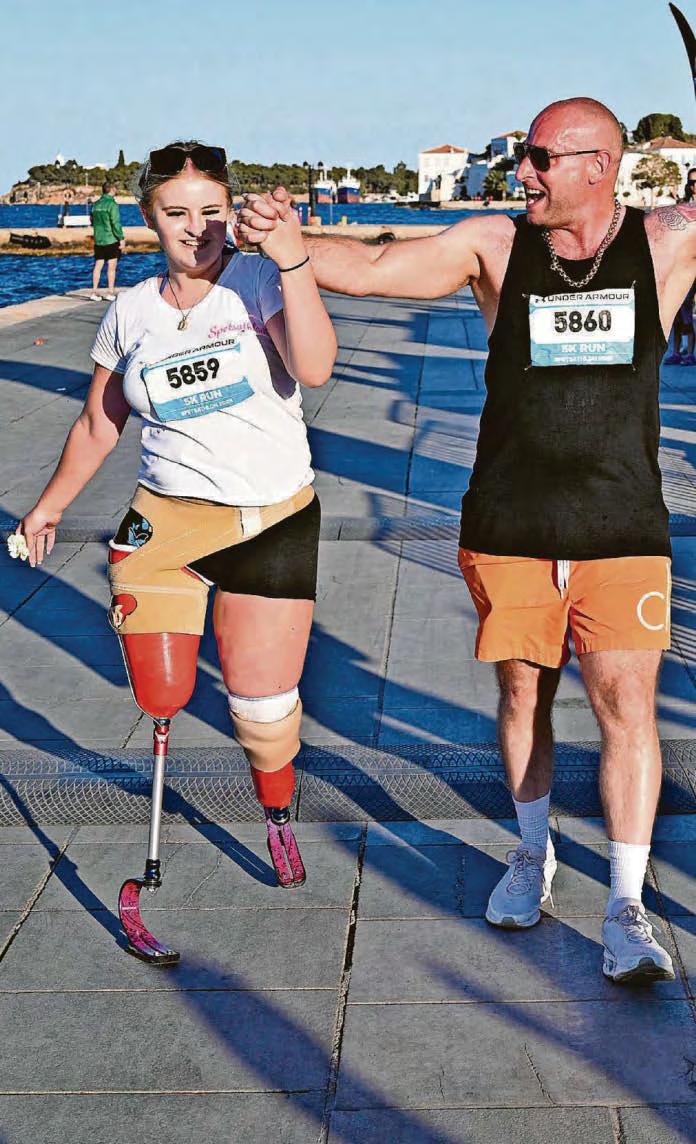 Daisy-May steps up to Greece challenge
