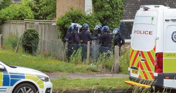 Police alert over 'man on roof' ends with arrest