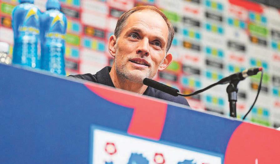 The heat will be on for Tuchel to lead Lions to World Cup success