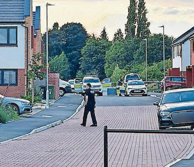 Street evacuated after man pulls grenade pin