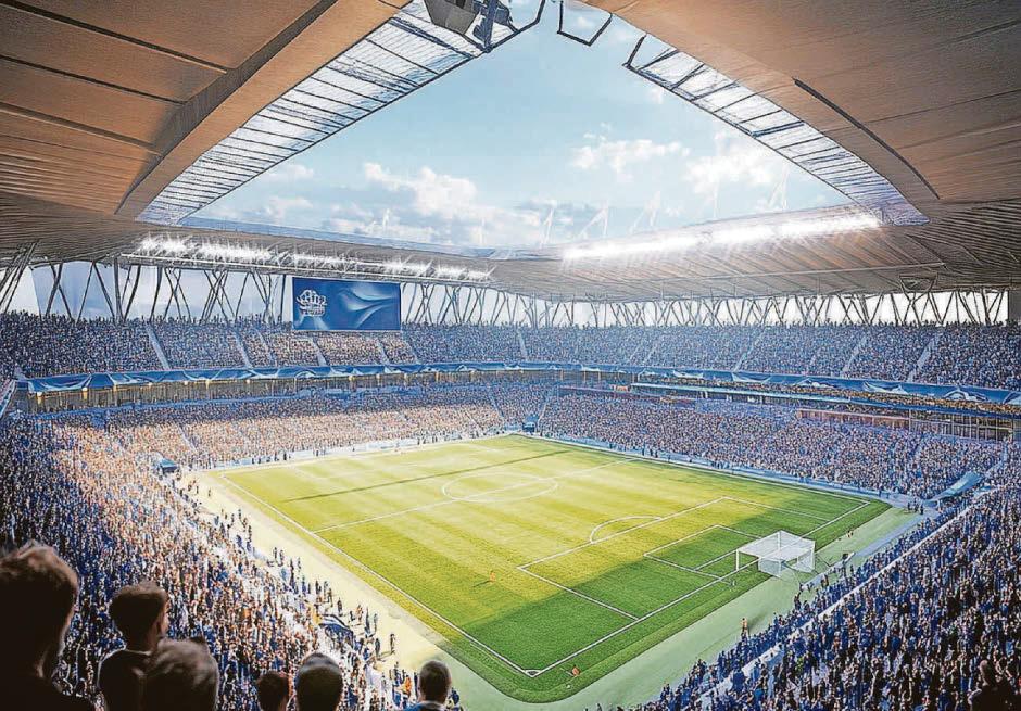 Blues boost as funding granted for Metro line