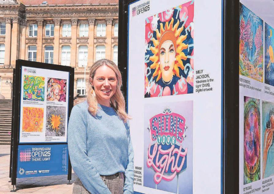 Outdoor exhibition puts spotlight on city's talent