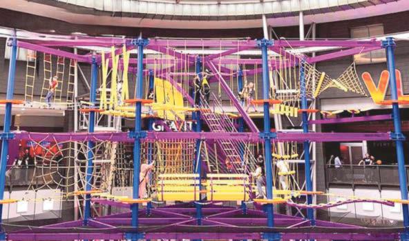 Adventure awaits at the Indoor High Ropes course, so book now for Birmingham's newest aerial challenge