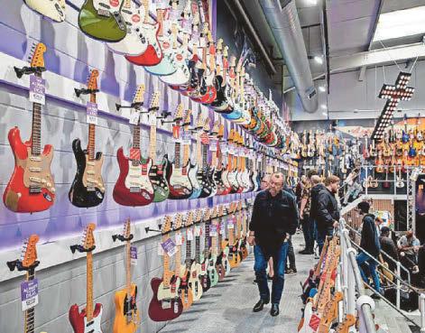 Musical instrument store loved by guitar legends closes