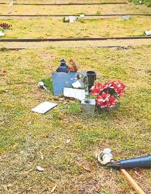 Anger over cemetery child memorials 'mess'