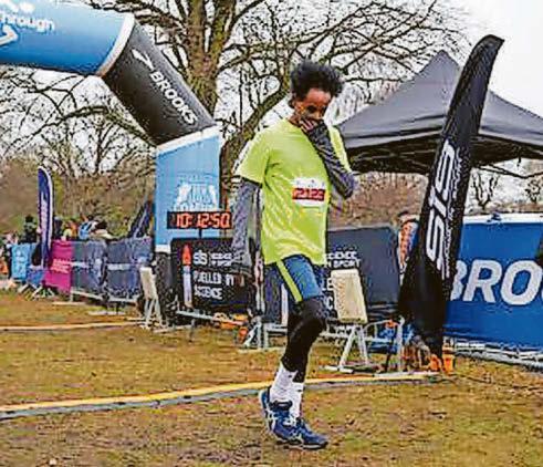 Eritrean refugee up and running in city